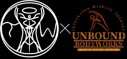 The Muscle Whisperer Inc. & Unbound Bodyworks Logos
