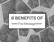 benefits of Thai massage