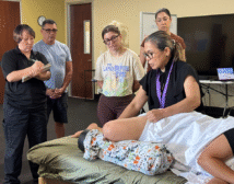 Neuromuscular Therapy Demonstration by NHI San Jose Instructor Gracia Rodriguez